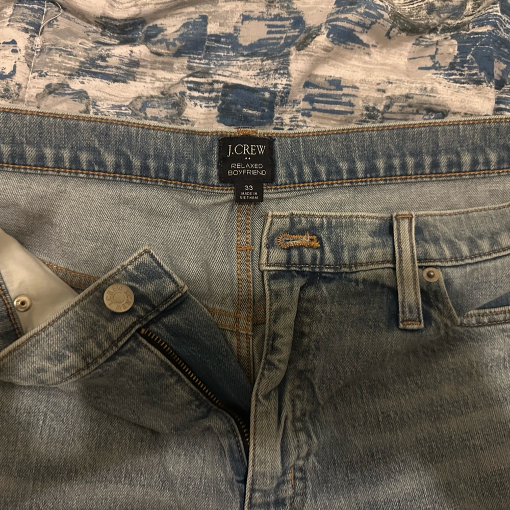 J. Crew Light Blue Denim Pants